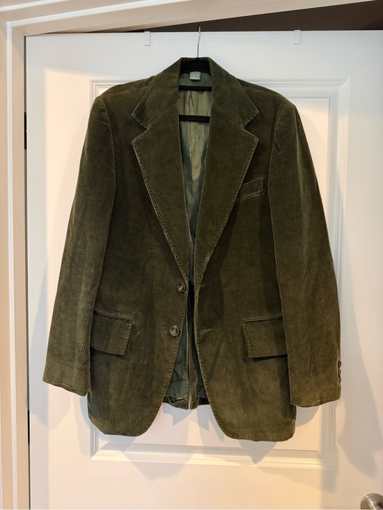 Urban Renewal Jackets & Blazers - Urban Renewal Olive Corduroy Blazer